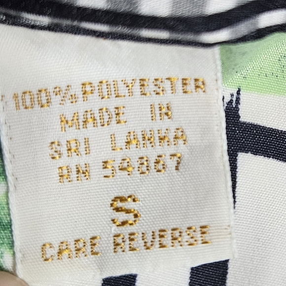 Vintage Victoria’s Secret Gold Label Floral Gingham Pajama Set size Small - Picture 7 of 7